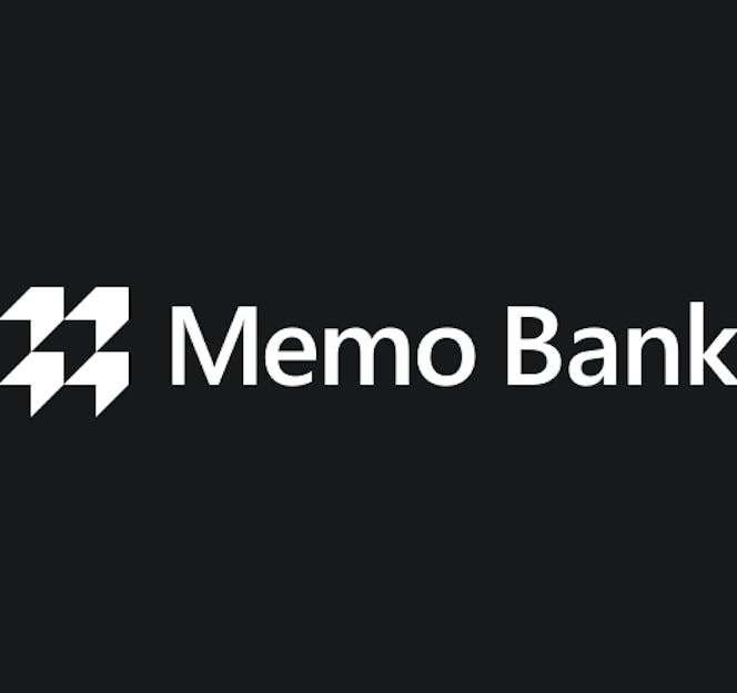 Black logo Memo Bank